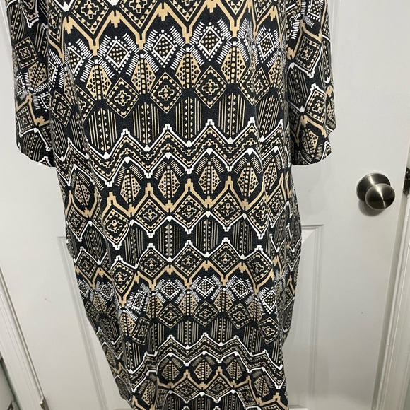 Catherine’s Geometric Patterned Tunic Blouse Size 1X CB-80 - Picture 5 of 8